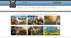 Desktop Screenshot of jeuxgratuits.net